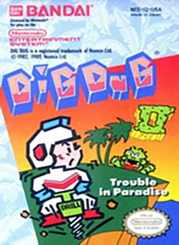 Dig Dug II - Trouble in Paradise